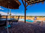 Casa Walter El Dorado Ranch San Felipe Vacation Rental - patio with shade and swimming pool